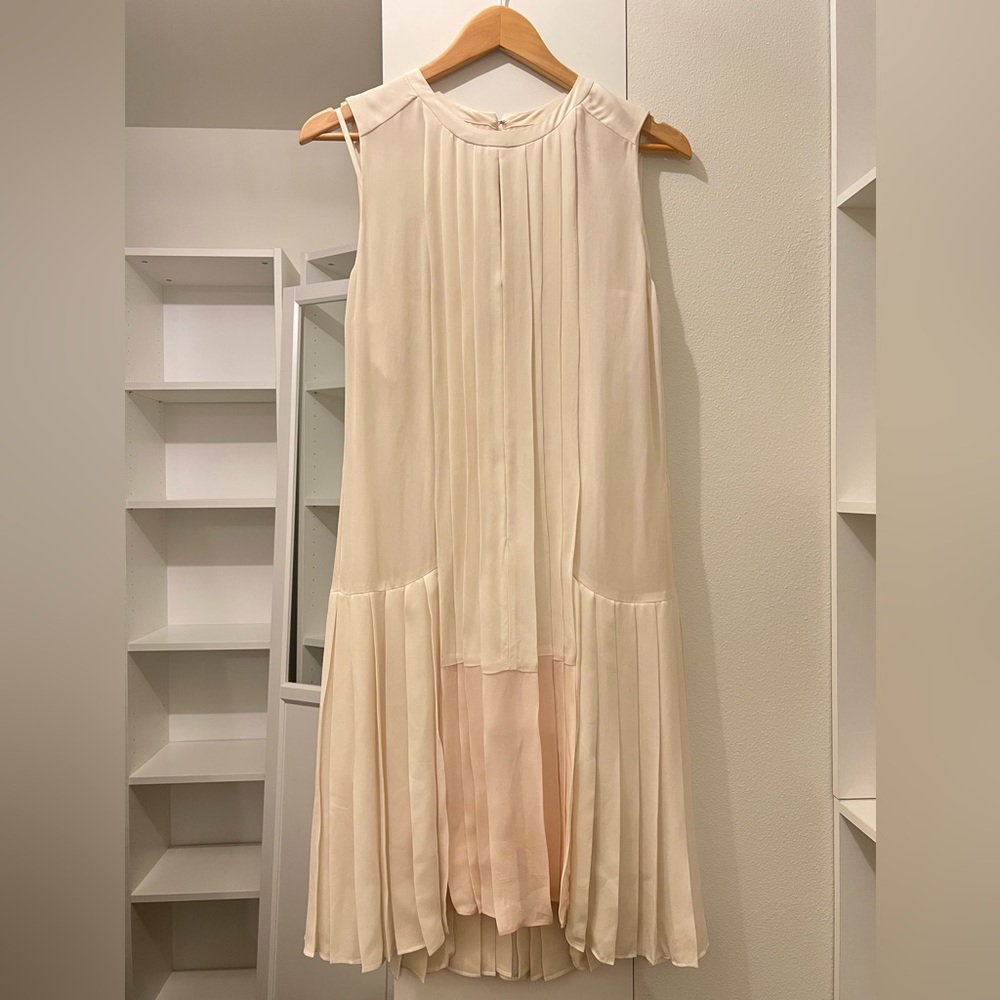 ALC Pintuck Silk Dress